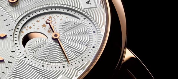 a lange sohne petite lange phases lune phases lune closeup