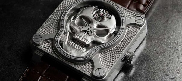 bell and ross br 01 laughing skull open mouth