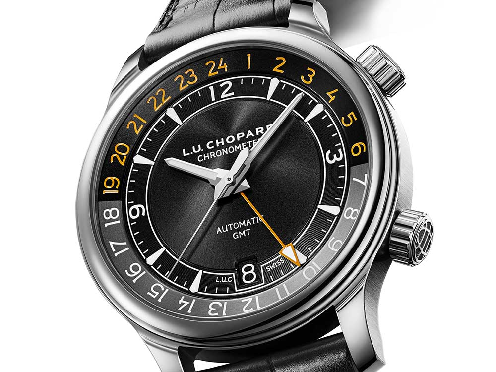 chopard luc gmt one white background