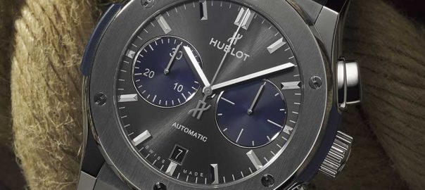 hublot classic fusion chronograph bol or mirabaud 2019 closeup