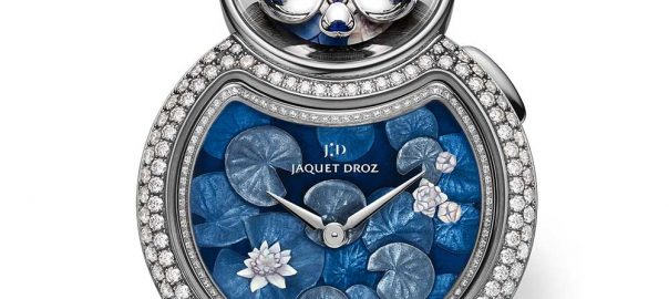 jaquet droz lady 8 flower 2018 blu dial
