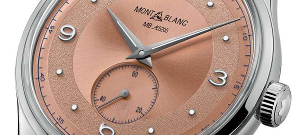 montblanc heritage small seconds limited closeup