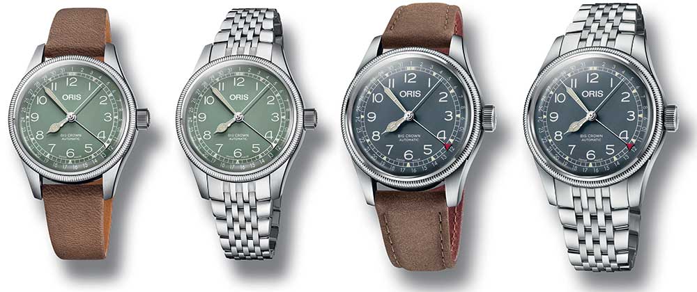 oris big crown pointer date collection