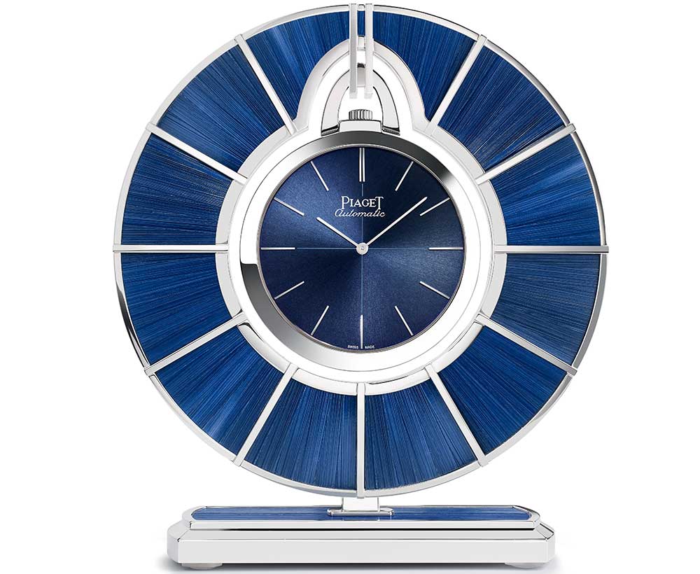 piaget altiplano pocket watch 60th anniversary table clock