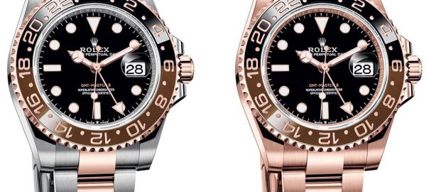 rolex gmt master 2 everose collection
