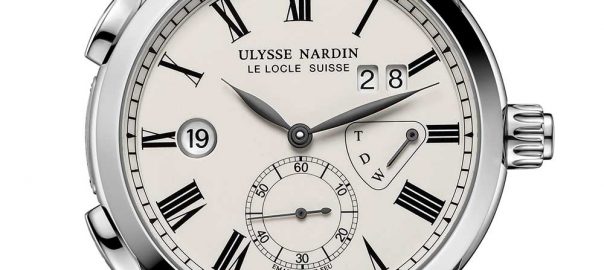 ulysse nardin classic dual-time closeup