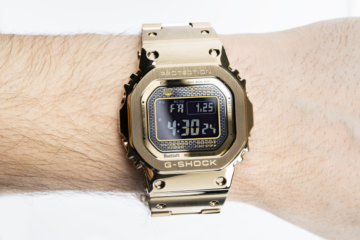 Casio-gold-watch
